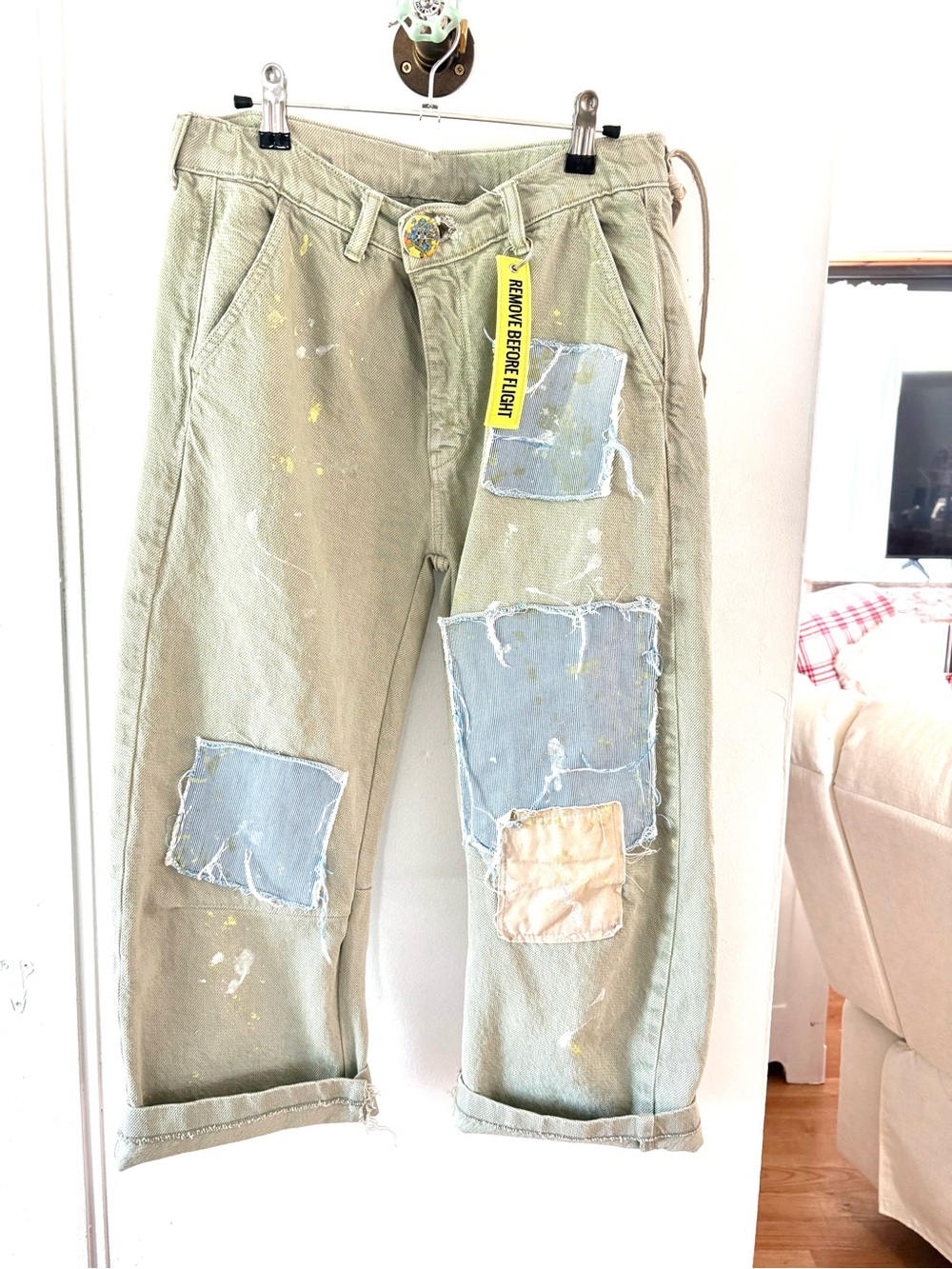 zara cropped barrel jeans